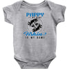 Pappy is my Name Fishing Is My Game Baby Onesie