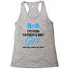 I'm Your Father's Day Gift  Says You're Welcome Baby Boy Racerback Tank
