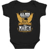 All Men Are Created Equal But Only The Best Are Born In Marc Baby Bodysuit