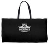 i have two titles uncle and godfather Weekender Totes