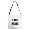 fake news Adjustable Strap Totes