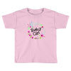 floral baby girl Toddler T-shirt