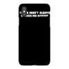 things aren't always black and white computer geek iPhoneX Case