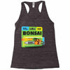 bonsai chainsaw Racerback Tank