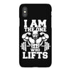 i am the one who lifts iPhoneX Case