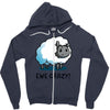 ewe crazy Zipper Hoodie