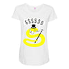 rich snake Maternity Scoop Neck T-shirt