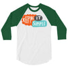 it simple 3/4 Sleeve Shirt