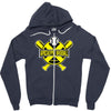 apocalypse baseball Zipper Hoodie