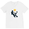 Night Think V-Neck Tee