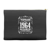 vintage made in 1964 perfectly aged a living legend Accessory Pouches