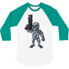 time traveling cyborg 3/4 Sleeve Shirt