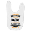 Super Cool Daddy Of A Freaking Awesome Daughter Baby Bibs