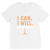 I Can I Will End Of The Story V-Neck Tee