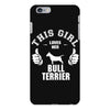 This Girl Loves Her Bull Terrier iPhone 6/6s Plus Case