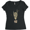 Rock On Women's Triblend Scoop T-shirt