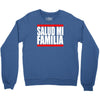 salud mi familia  fast 7 vin auto tuning diesel paul walker kult fun l Crewneck Sweatshirt