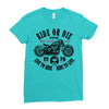 ride or die Ladies Fitted T-Shirt