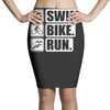 v6 swim bike run Pencil Skirts