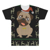 ugly sweater dog All Over Men's T-shirt