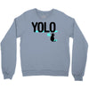 yolo cat Crewneck Sweatshirt