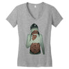 scarlxrd grime (2) Women's V-Neck T-Shirt