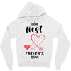 Our First Father's Day! Baby Girl Zipper Hoodie