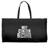 may contain alcohol Weekender Totes