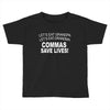 commassavenavy Toddler T-shirt