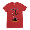 infinite loop Ladies Fitted T-Shirt