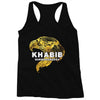 khabib gold eagle Racerback Tank