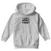 i can't adult today Youth Hoodie