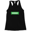 Weed Hypebeast Racerback Tank