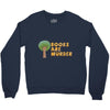 books are murder Crewneck Sweatshirt