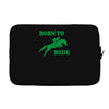 born to ride horse riding pony horse Laptop sleeve