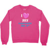 i love july especially the 4th Crewneck Sweatshirt