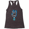 llap foam finger Racerback Tank