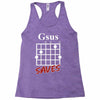 gsus saves chord Racerback Tank