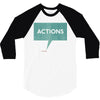 louder than words 3/4 Sleeve Shirt