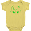 neon toothless Baby Onesie