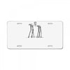 dali walkers License Plate