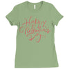 happy valentines day Ladies Fitted T-Shirt