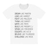 Dream Like Martin All Over Women's T-shirt