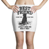 Best Friend Golden Mini Skirts