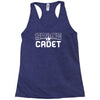 space cadet space ship Racerback Tank