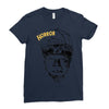 horror werewolf Ladies Fitted T-Shirt