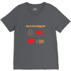How To Live A Happy Life V-Neck Tee