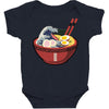 great wave ramen Baby Bodysuit