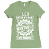 Leo Hated By Many Wanted By Plenty Ladies Fitted T-Shirt