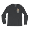 Cat Pocket Long Sleeve Shirts